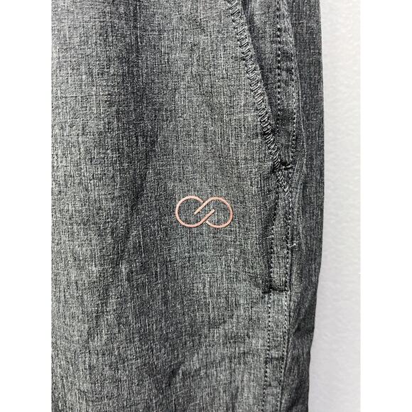 Calia by Carrie Underwood Anywhere Gray Capri Fold Over Waist Sz Small - Picture 3 of 9